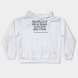 That look, full of love - Anna Karenina, Leo Tolstoy Kids Hoodie